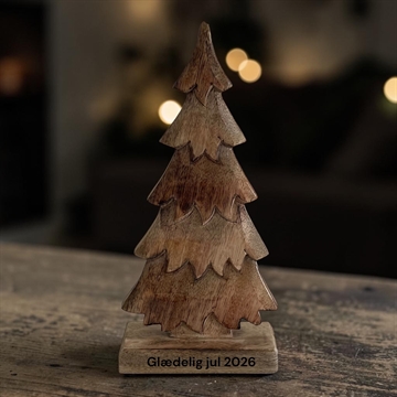 Julepynt med navn - Juletræ 